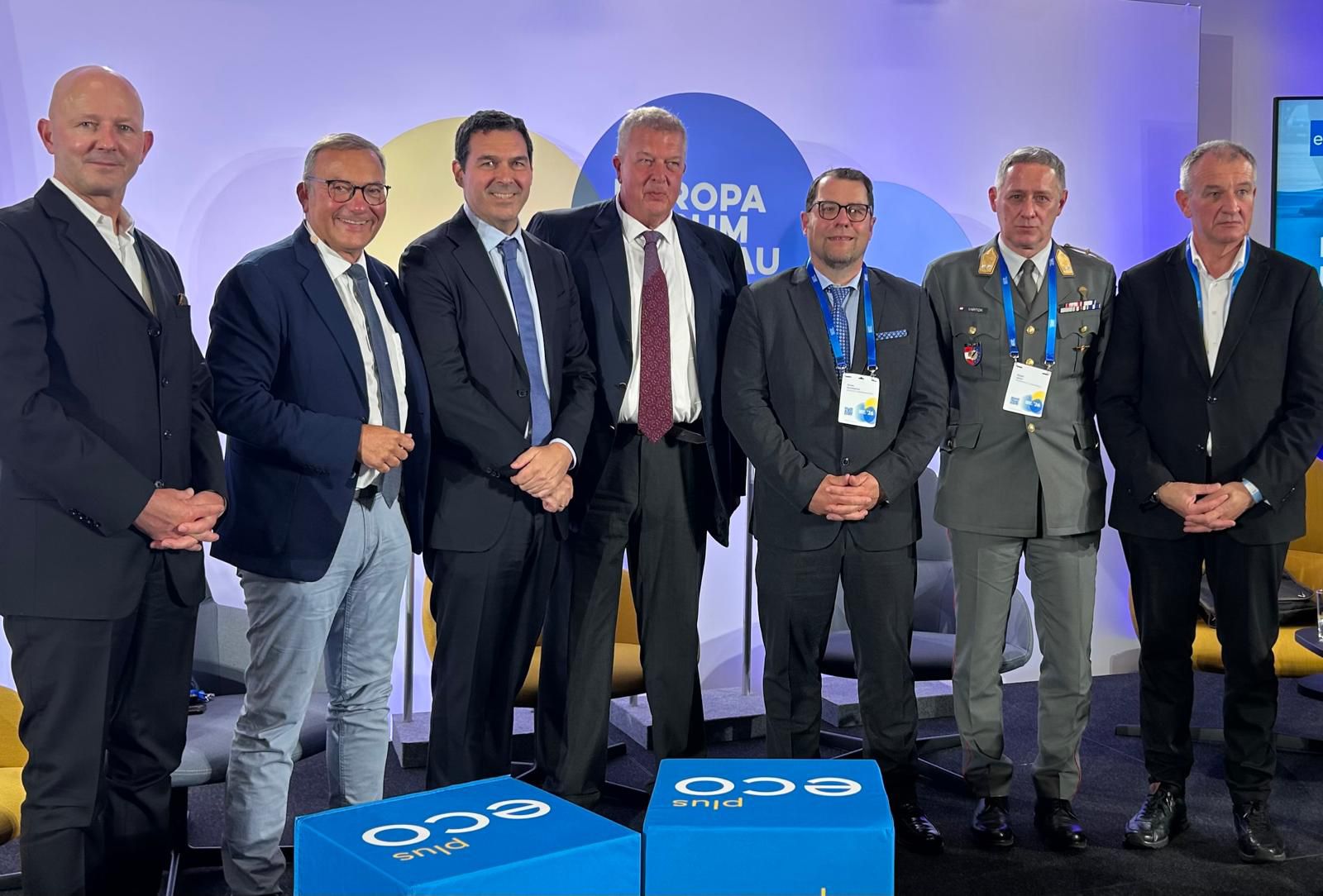 v.l.n.r.: Claus Zeppelzauer, Heinz Stiastny, Reinhard Marak, Markus Singer, Nicolas Stockhammer,, Ronald Vartok, Peter Koren