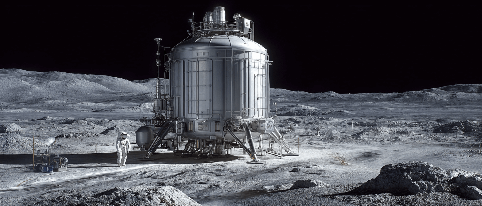 Nuklearreaktor auf dem Mond, NASA